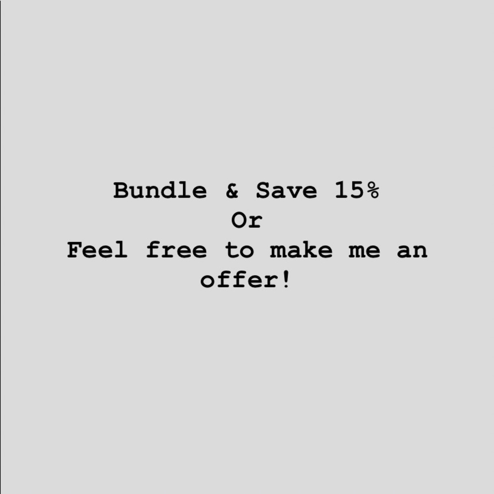Bundle 2 items and save 15%